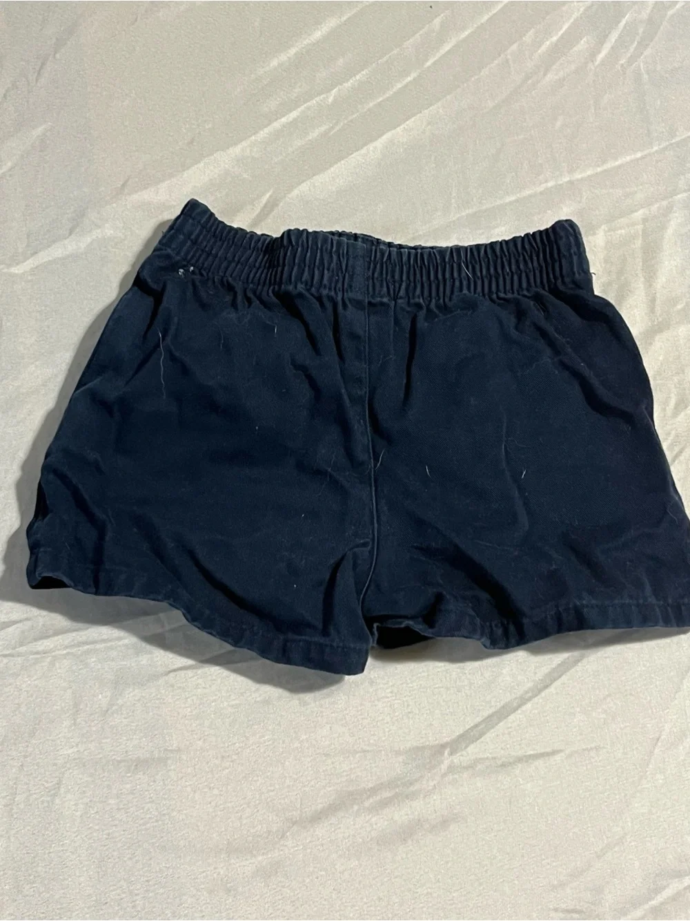 Ralph Lauren Navy Cotton Shorts with Red Pony Boys Size 9 Months